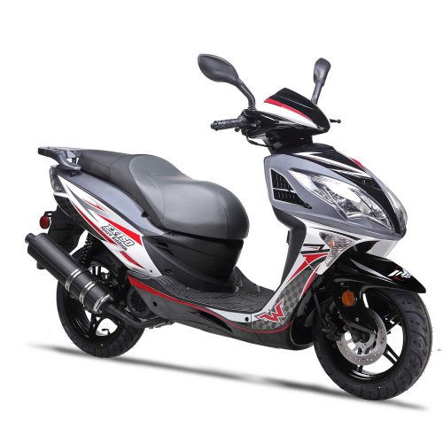 wolf ex 150cc sport grey scooter