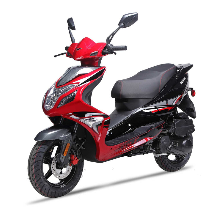 Wolf Blaze II 150cc Red Scooter
