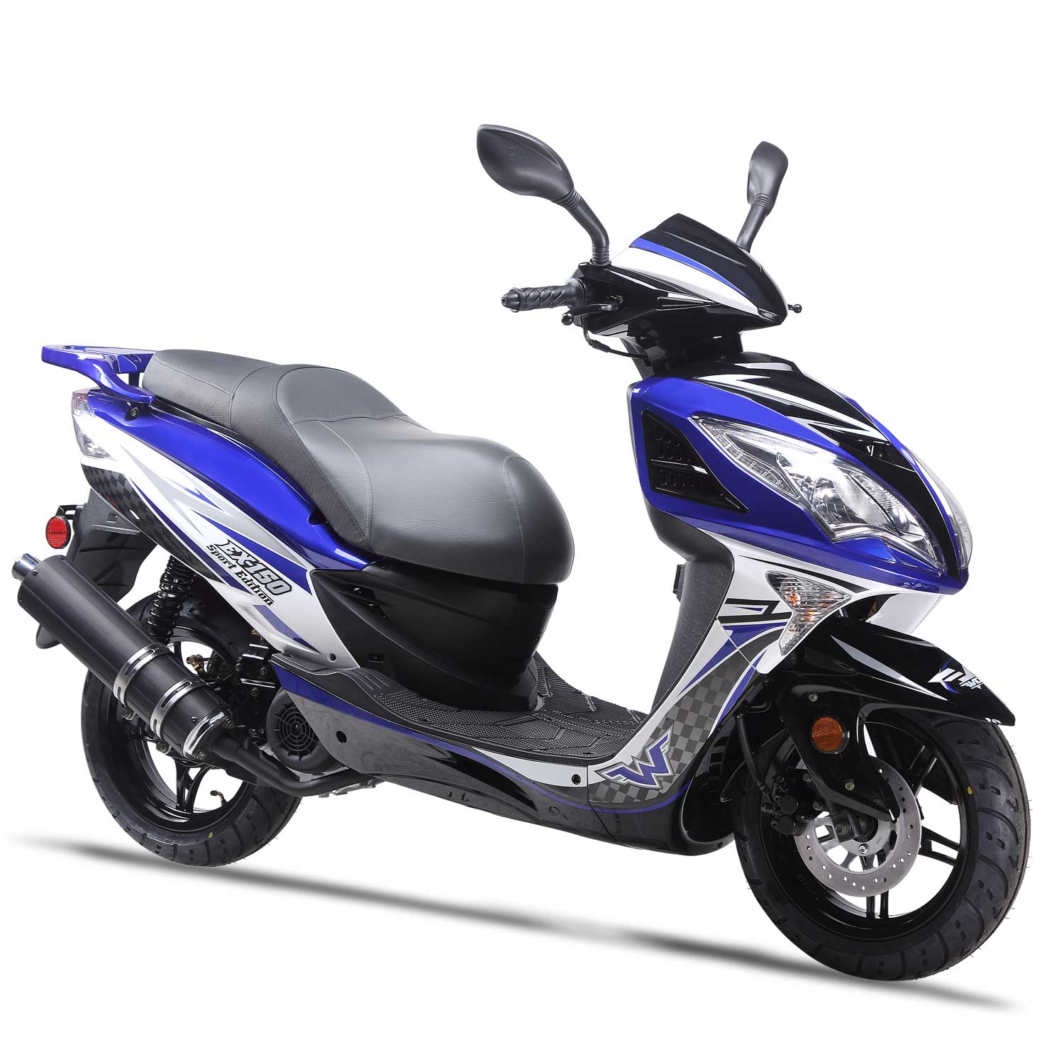 Wolf EX 150cc Sport Scooter Assembled Delivery –