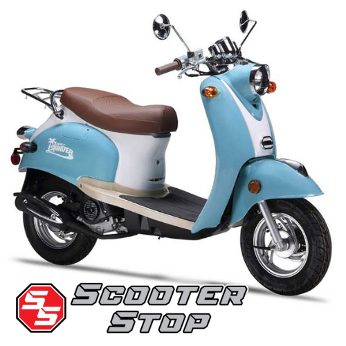 Wolf Islander 50cc Blue Scooter