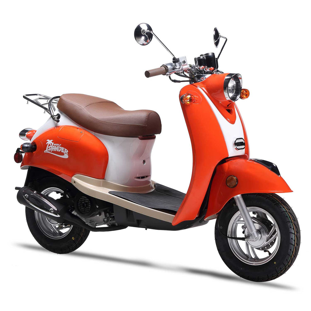 Wolf Islander 50cc Orange Scooter