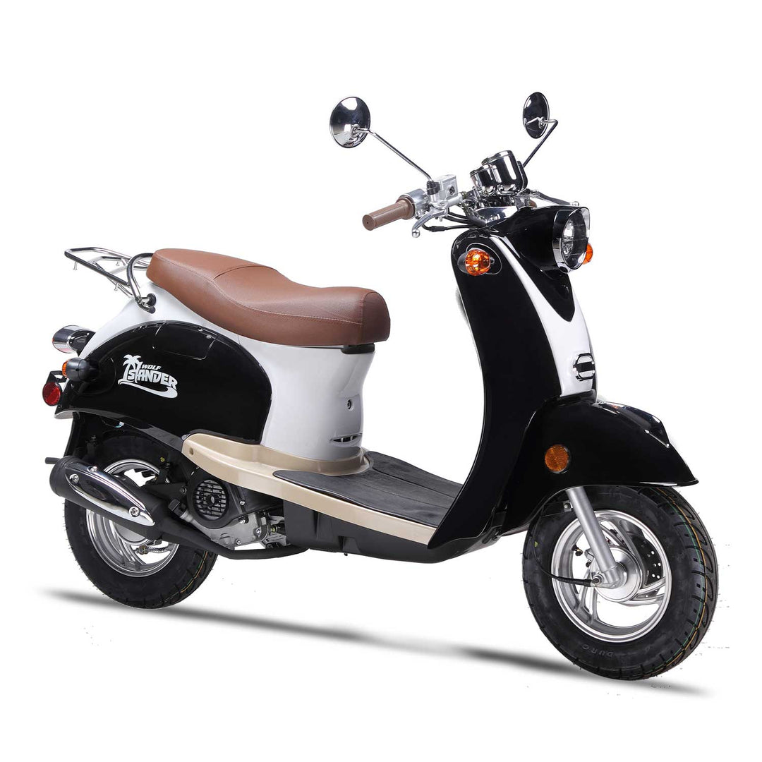Wolf Islander 50cc Black Scooter