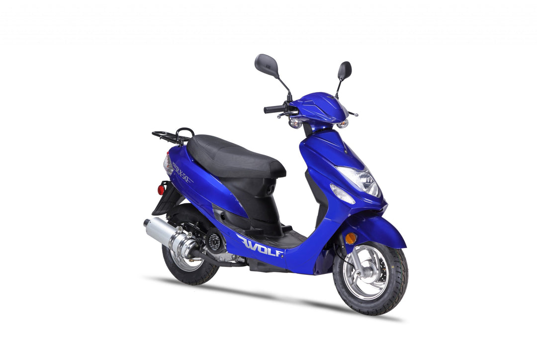 Wolf brand scooter RX 50 blue scooter