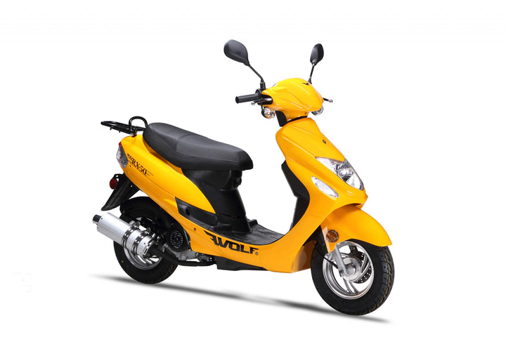 Wolf brand scooter RX 50 yellow scooter