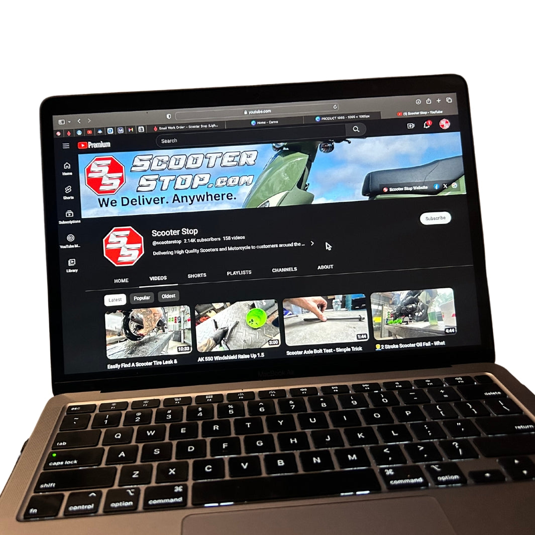 scooter stop youtube channel