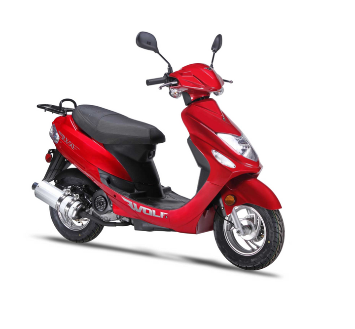 Wolf brand scooter RX 50 red scooter