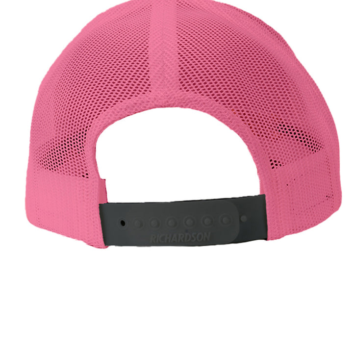 Charcoal/ Neon Pink - BACK