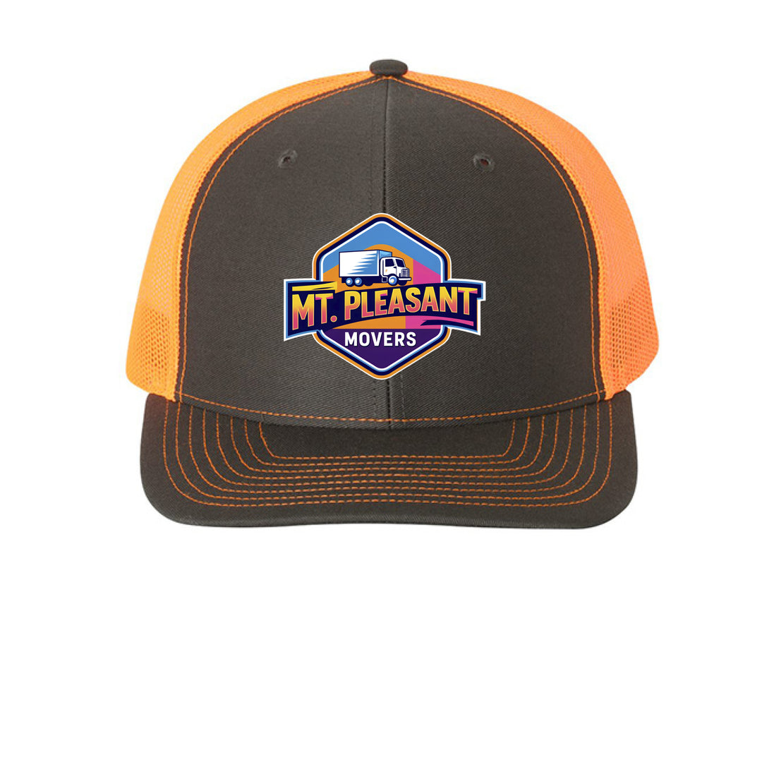 Charcoal/ Neon Orange - FRONT