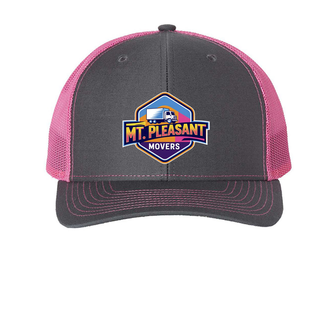 Charcoal/ Neon Pink - FRONT