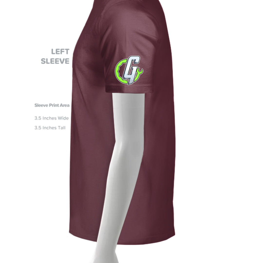 Maroon - SLEEVE_LEFT