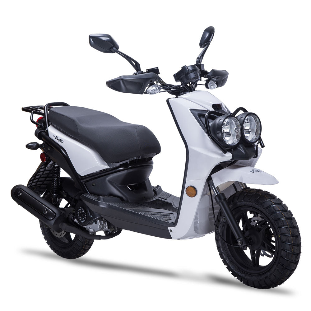 wolf rugby 150 white scooter