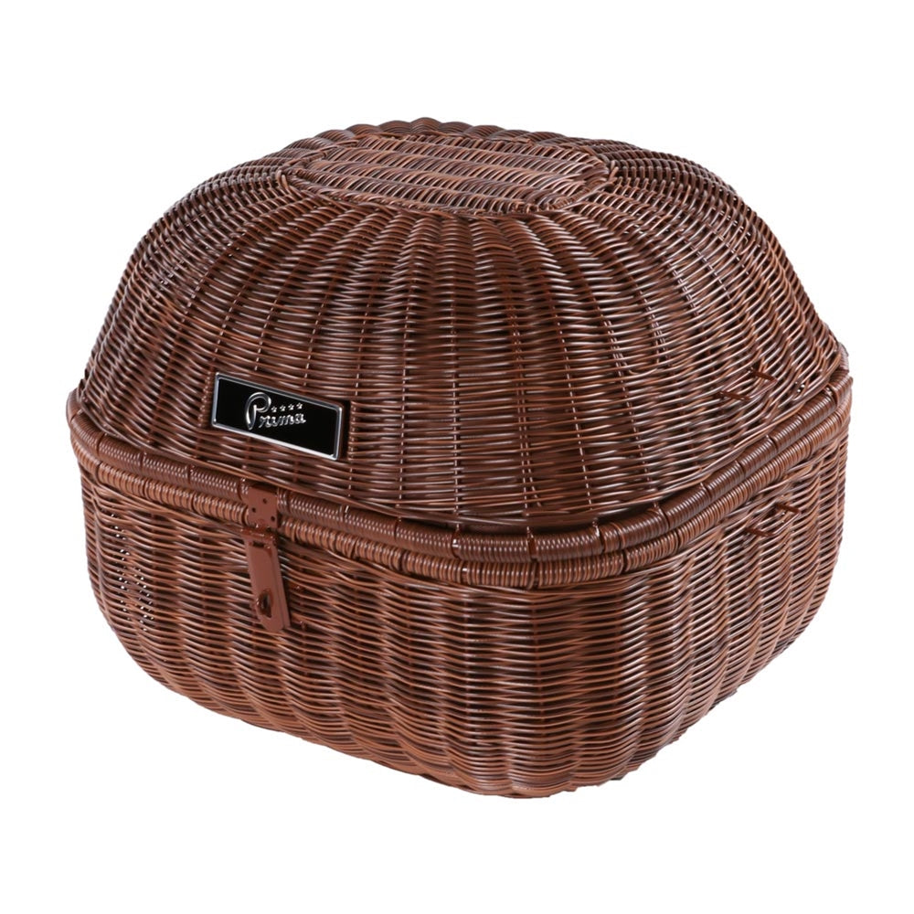 Round Wicker Basket W/ Removable Liner