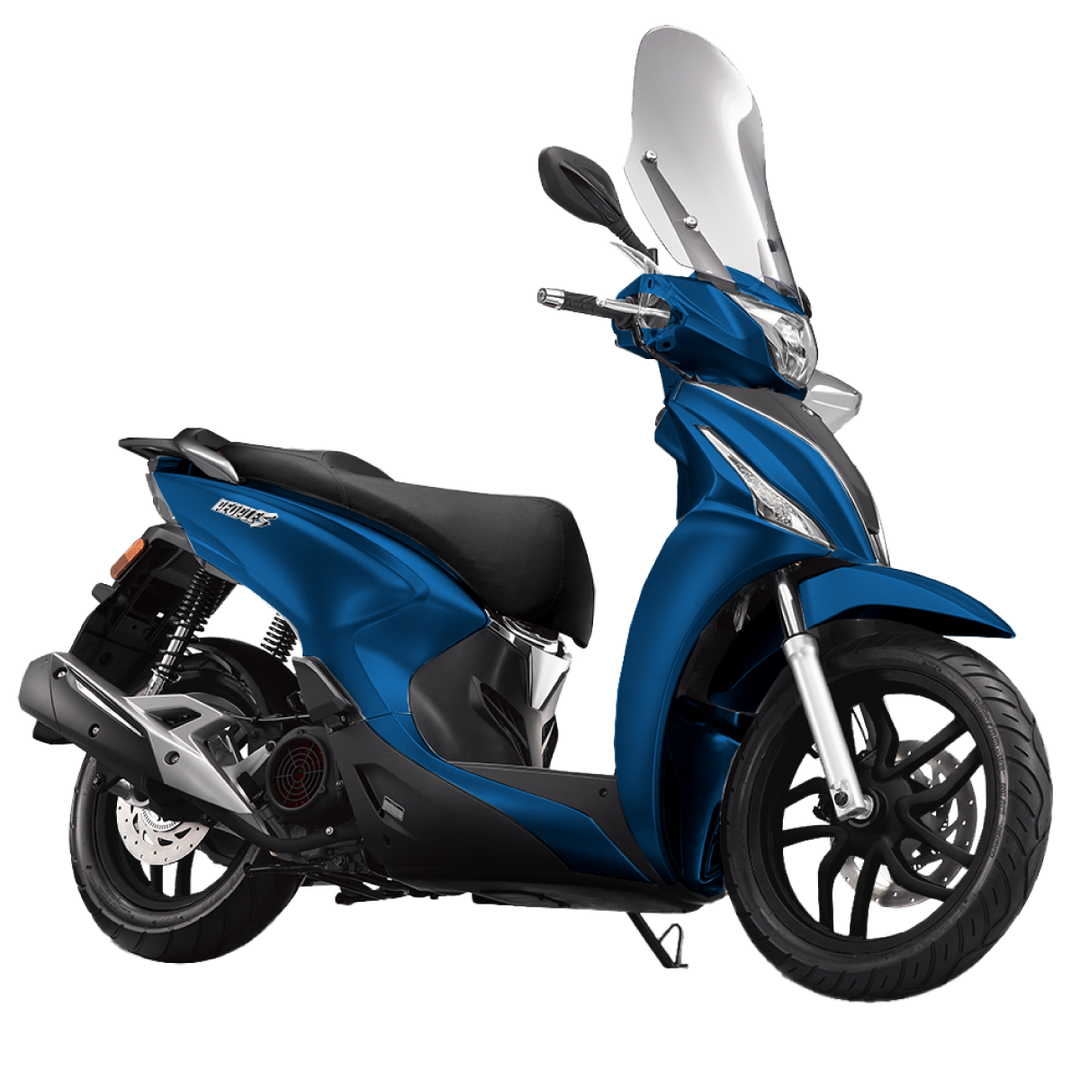 Kymco people 150cc blue scooter