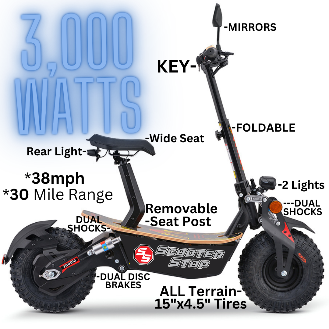 3000 Watt Electric Scooter