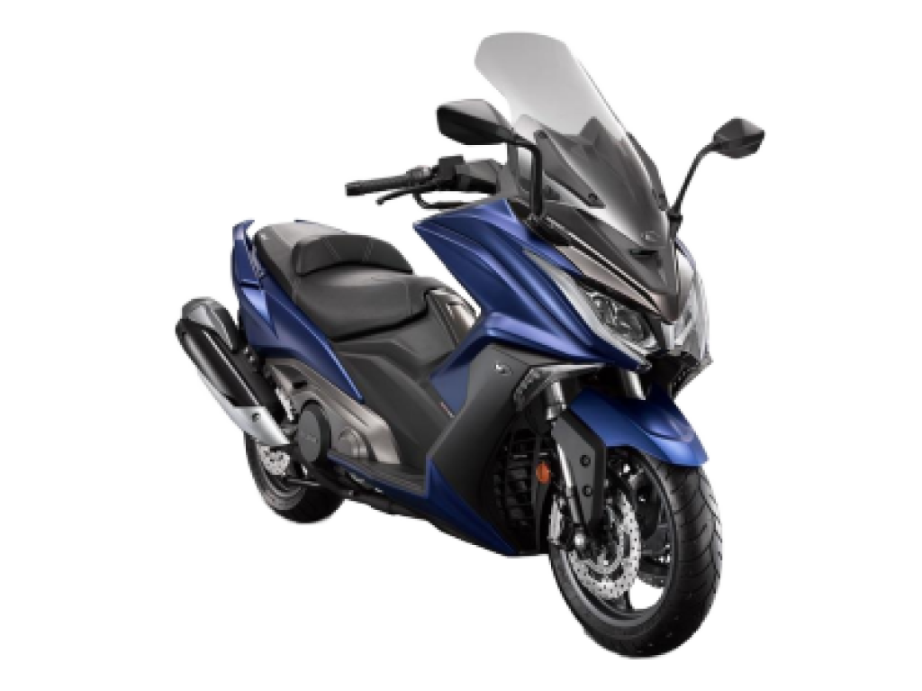 kymco ak 550 blue scooter