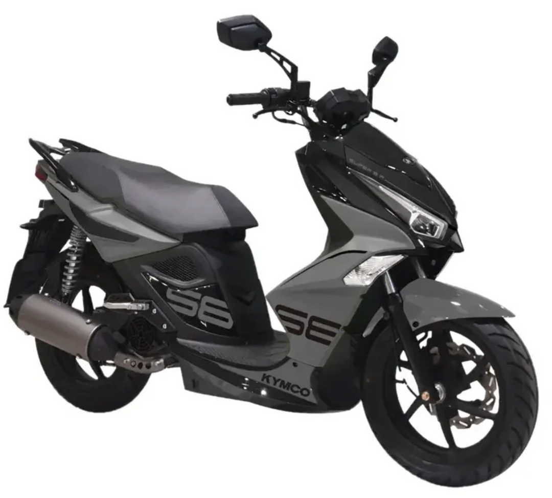 2025 Kymco Super 8 50r Black Scooter