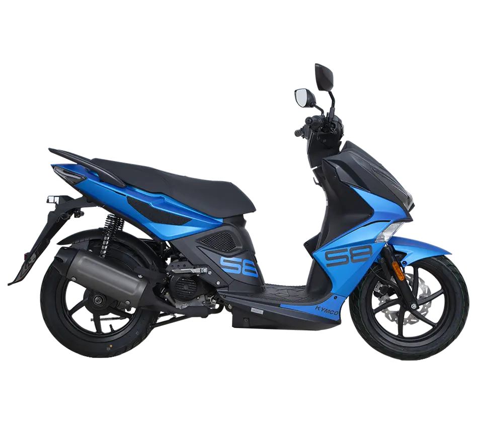 2025 Kymco Super 8 50r Blue Scooter