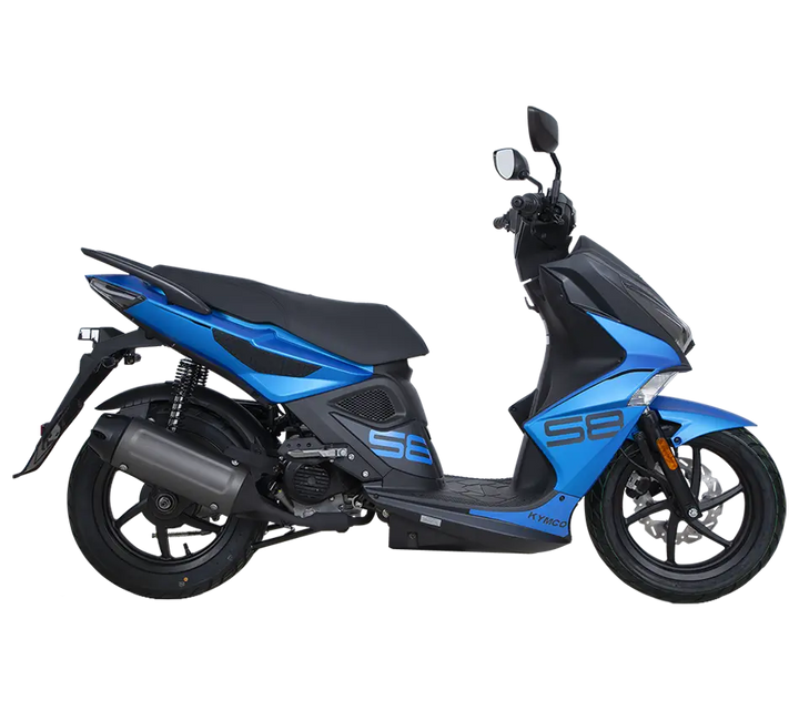 2025 Kymco Super 8 50r Blue Scooter
