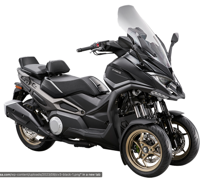 2024 Kymco 550 3 Wheel Scooter