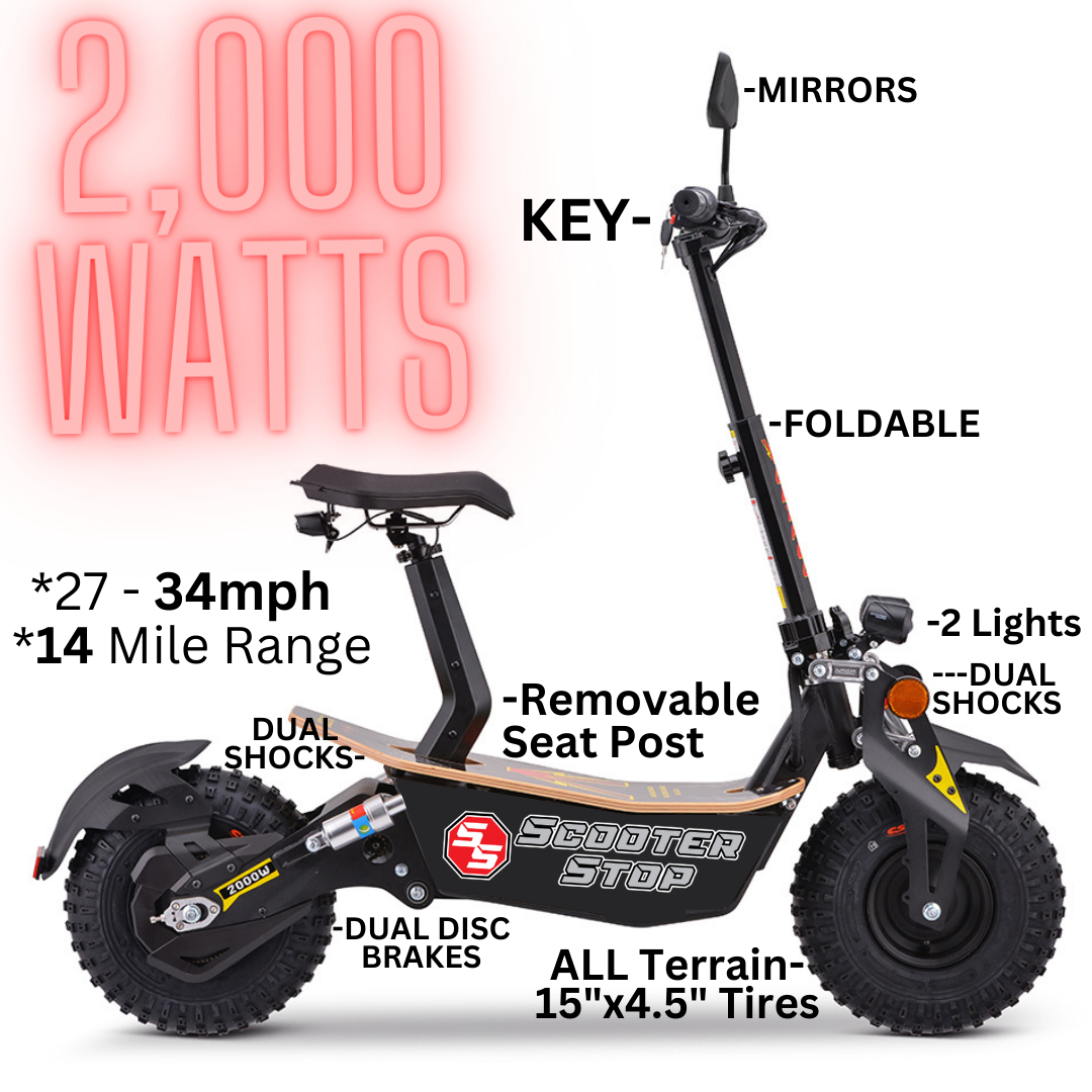2000 Watt Electric Scooter